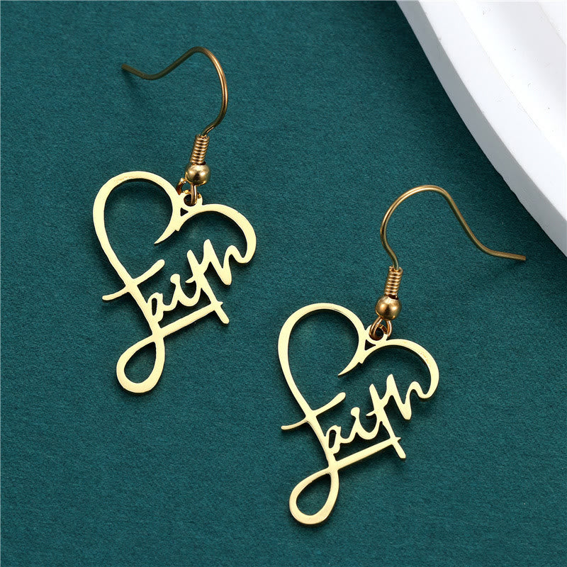 Cross & Grace Faith Earrings: Subtle Elegance for Everyday Wear