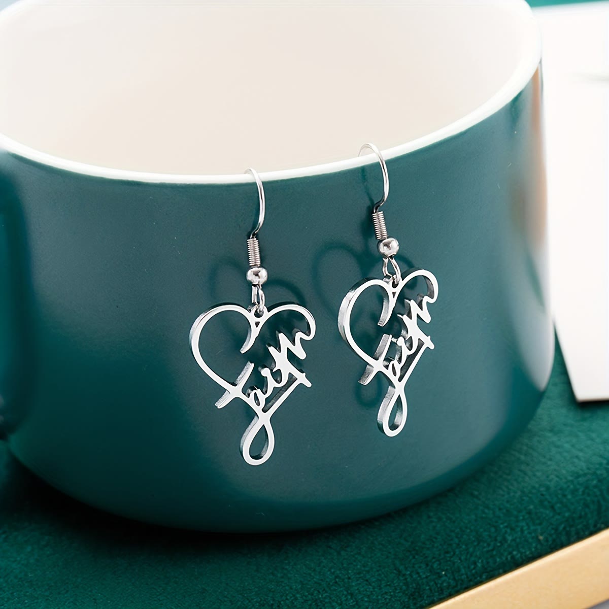 Cross & Grace Faith Earrings: Subtle Elegance for Everyday Wear
