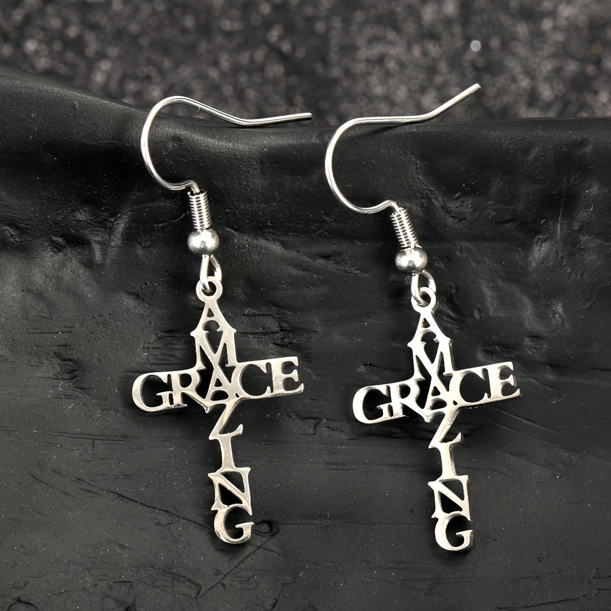Cross & Grace Faith Earrings: Subtle Elegance for Everyday Wear