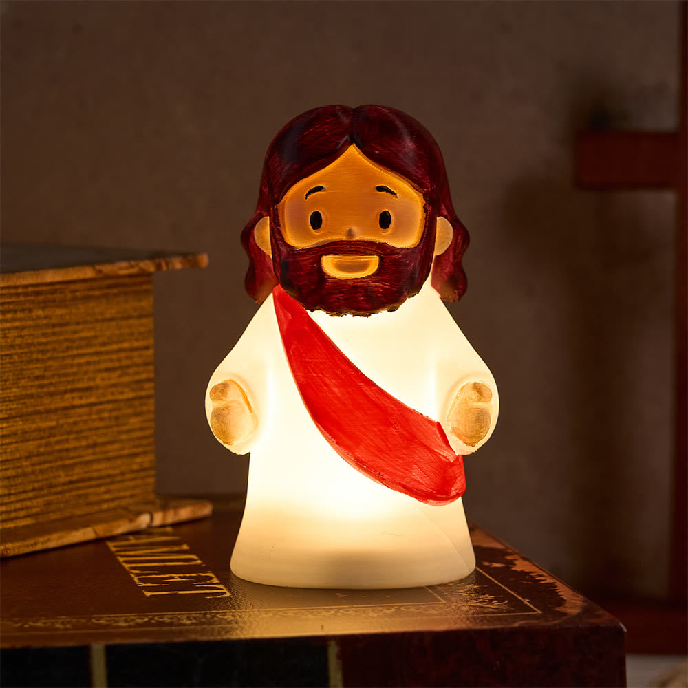 Glowing Jesus "the Light of the World"