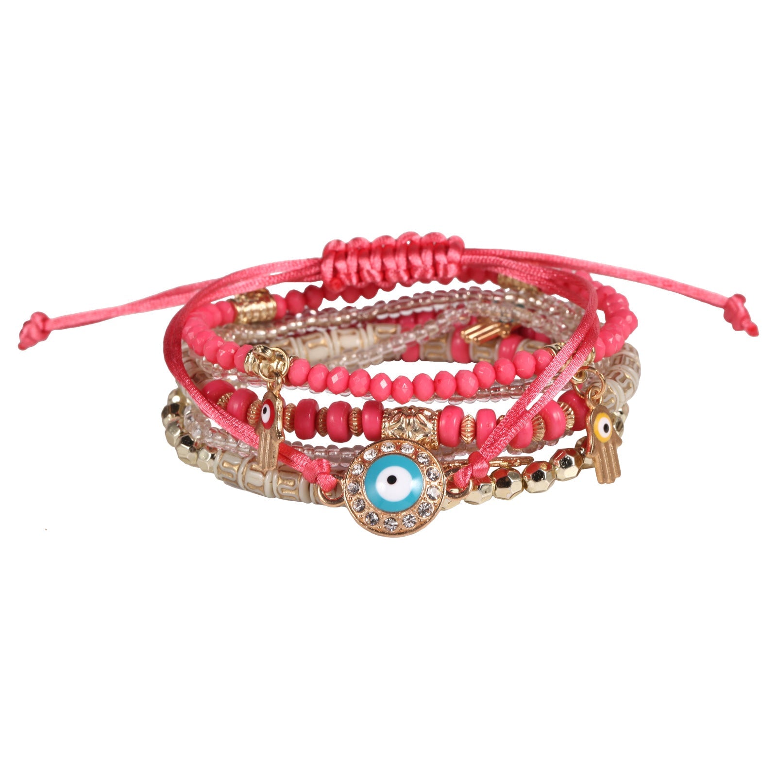Hamsa Bohemian Beach Bracelet Bundle
