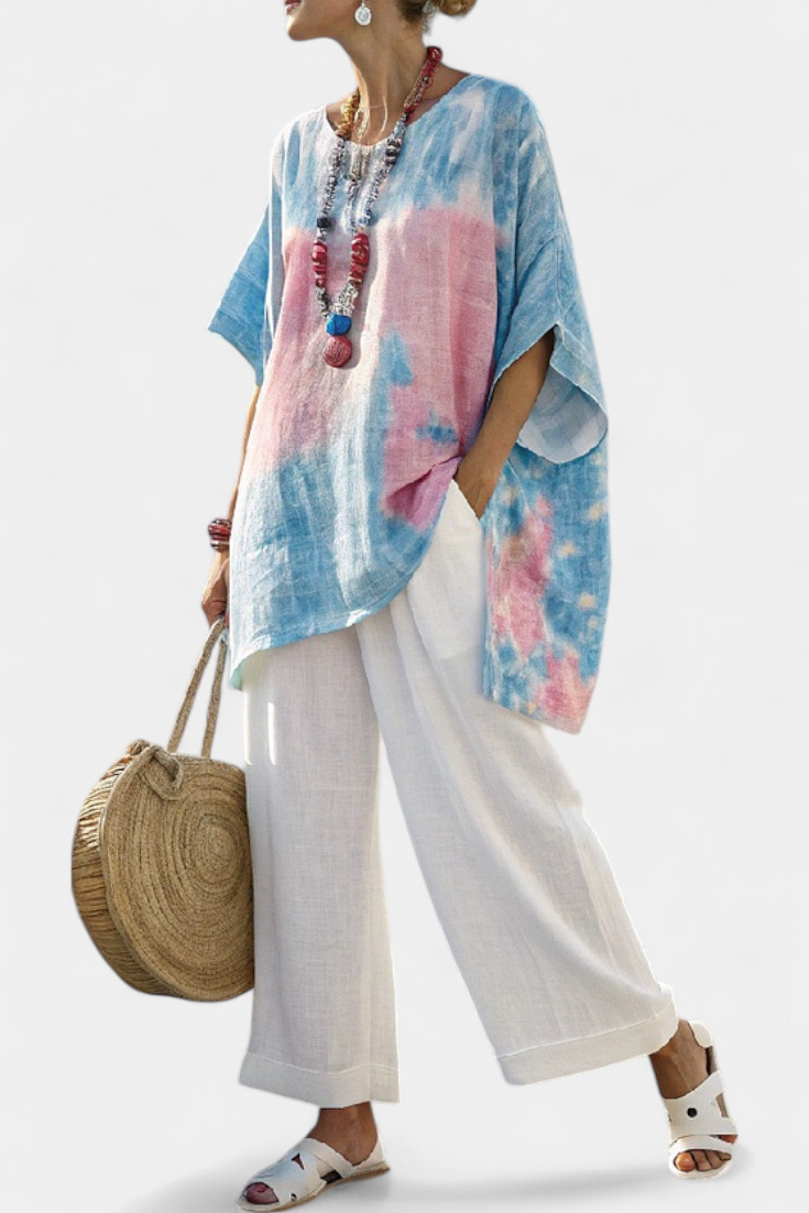 Vantrè | Soft Watercolor Linen Set