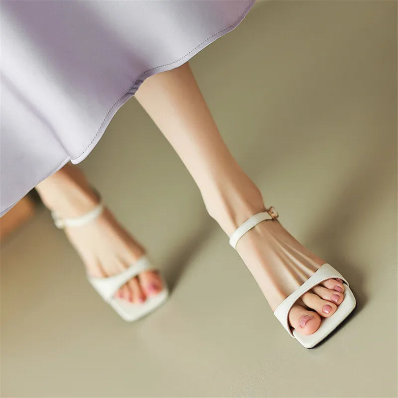 Rosa Belle Heel Mules