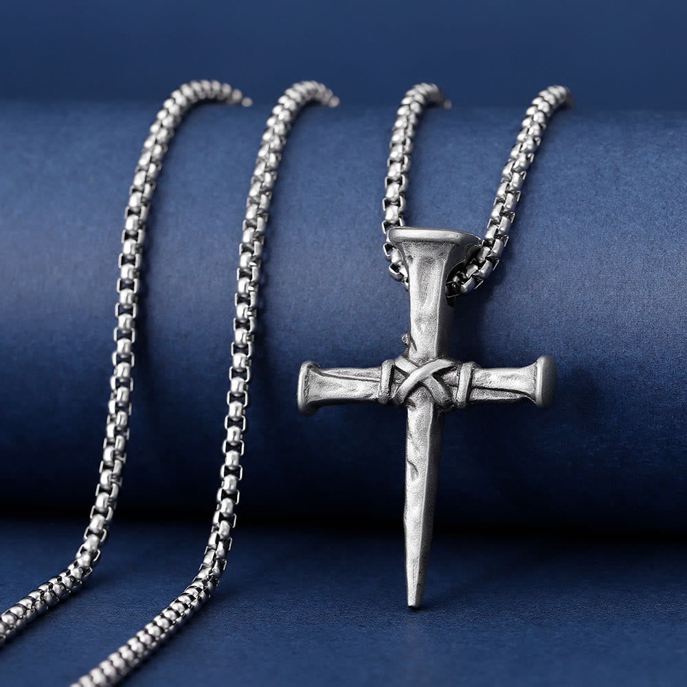 the Stigmata Cross Necklace