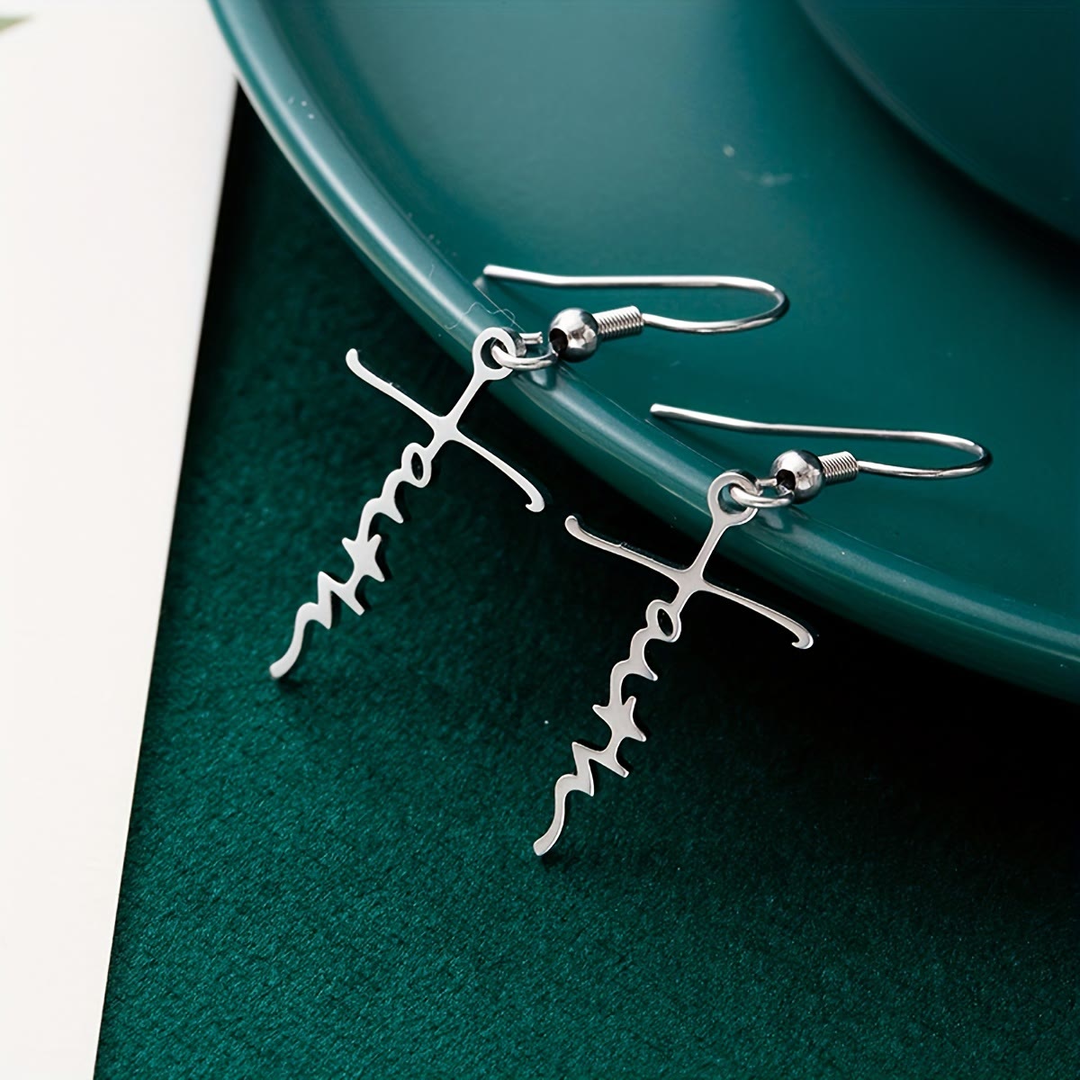 Cross & Grace Faith Earrings: Subtle Elegance for Everyday Wear