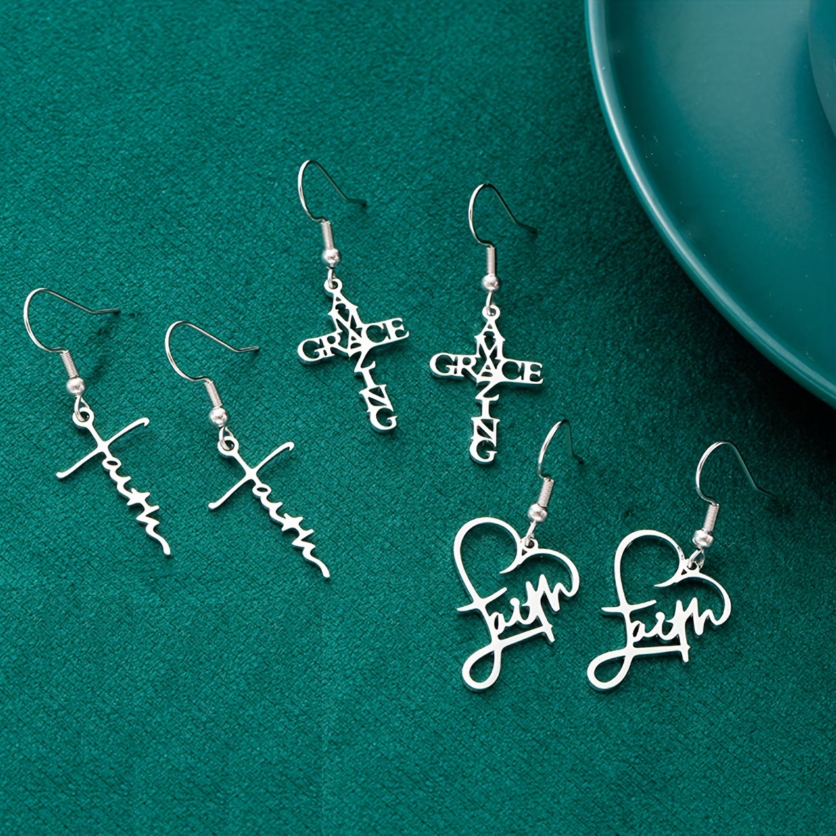 Cross & Grace Faith Earrings: Subtle Elegance for Everyday Wear