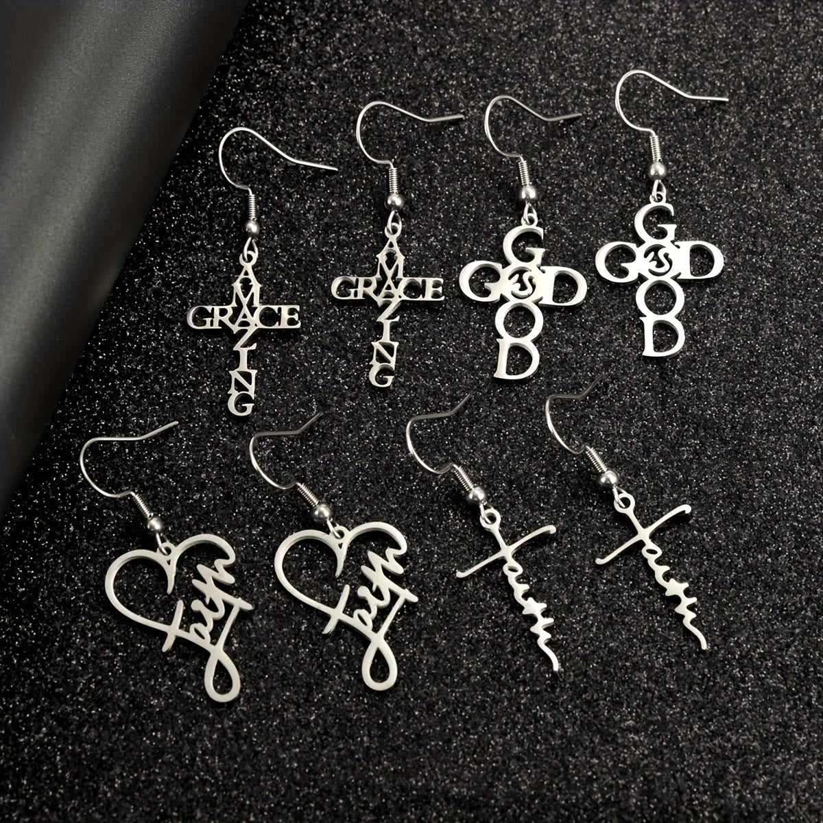 Cross & Grace Faith Earrings: Subtle Elegance for Everyday Wear