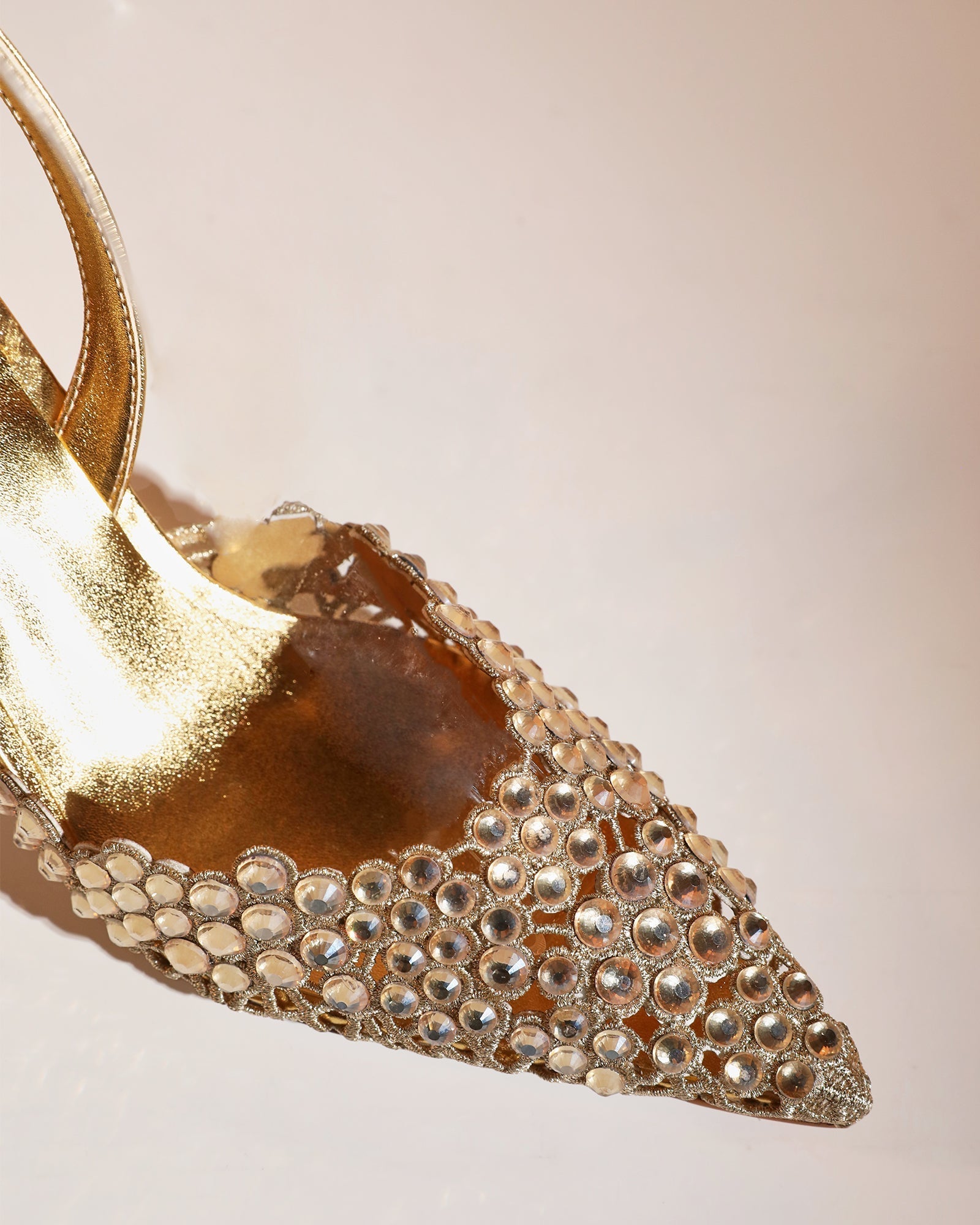 Carolina Rhinestone Slingback Pumps