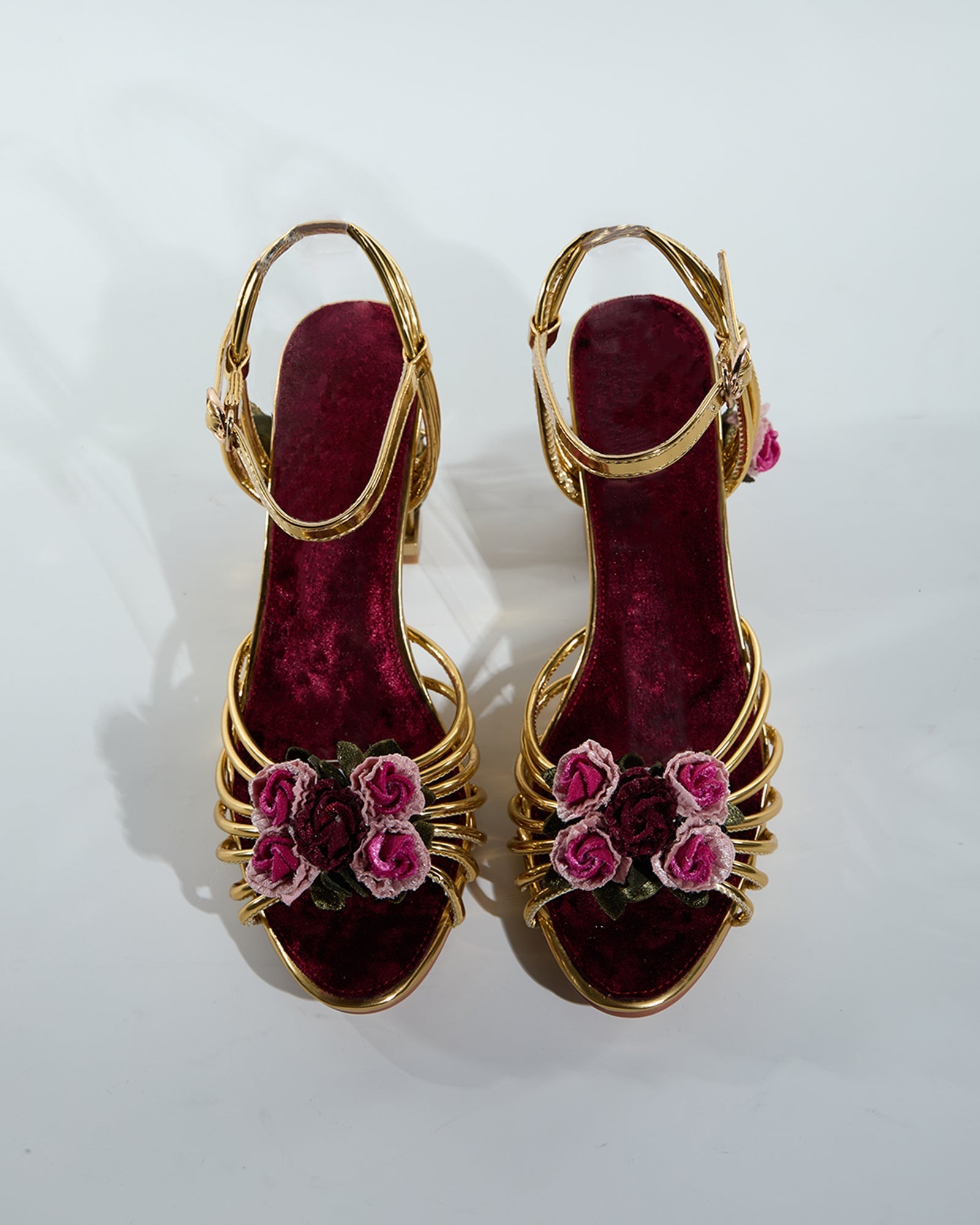 Ea Rose Cage Heels