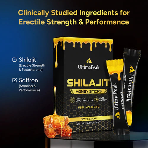 EVEREST PEAK™ - 15 Shilajit Honey Packs