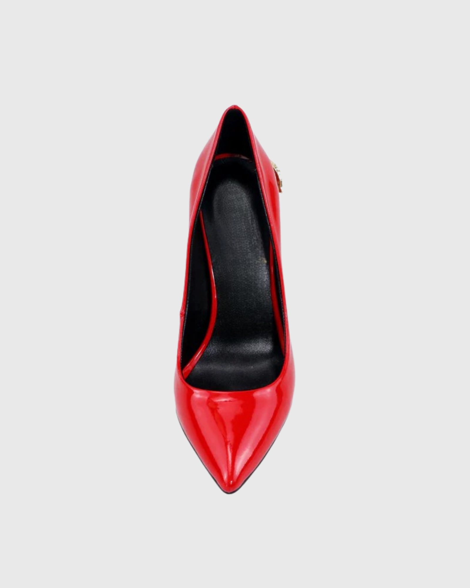 Eadgar Rhinestone Snake Pumps In Red