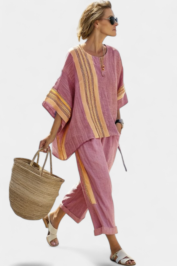 Elowric | Lavender Linen Set
